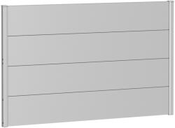 Biohort kerítés panel 150 cm x 90 cm ezüstmetál