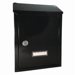 Postaláda álló VÉRTES záras fekete