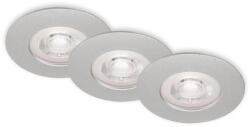 Briloner süllyesztett lámpamodul "KULANA" matt krómszínű 3 db LED/4, 9 W
