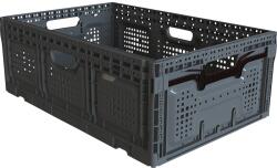 Eurobox-System Maxi összecsukható doboz szürke 46 l (6422-010)