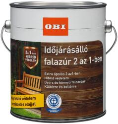OBI Időjárásálló falazúr 2in1 Teak 2 l (7504657016004102000)