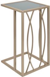  Blush Bordeaux kisasztal szögletes 54 cm x 30 cm x 30 cm arany (139156)
