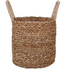  Füles kosár tengerifűből 23 cm x 23 cm natúr (43-10-B)