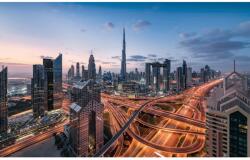 Komar Vlies fotótapéta Lights of Dubai 450 cm x 280 cm