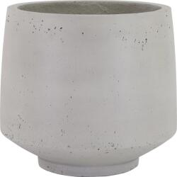  Virágtartó kerek 21 cm x 23 cm szürke