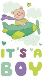  Öntapadós falimatrica It's a boy macis 15 cm x 30 cm (11002)