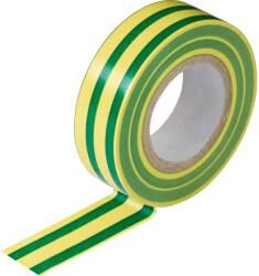 OBI szigetelőszalag, zöld-sárga, 25 mm x 10 m (535913)