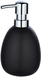 WENKO Polaris szappanadagoló 0, 39 l kerámia fekete 9, 5 cm x 16 cm x 9 cm (24014100)