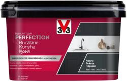 V33 Renovation Perfection fekete Konyhafesték 2 l