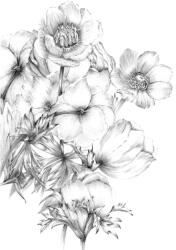 Komar vlies fotótapéta Embroidery 184 cm x 248 cm