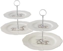 Boltze Knuffi emeletes tálca 2-féle változatban fehér