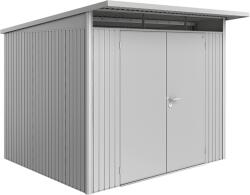 Biohort fém szerszámosház AvantGarde dupla ajtóval A6 ezüstmetál 260x260x218 cm (15069)