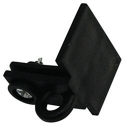 Schöner Wohnen végzáró sapka Emilia alumínium függönysínhez Fekete 2 darab