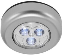Briloner Brilo LED push-light lámpa 6, 8 cm 0, 3 W titán 3 db elemes (2251-034)