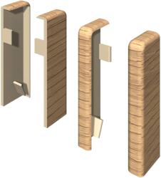 Egger végdarab kocka 6 cm tölgy Cappuccino 2 db