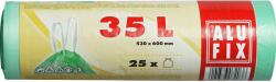 Alufix szemeteszsák zárószalaggal 35 l 25 db (MSZH35UNI)