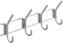 Hettich ruhafogas 4 akasztóval fehér (5962)