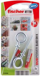 Fischer Dübel szemes csavarral 8 mm x 40 mm Duopower (535006)