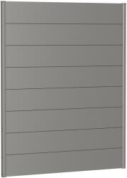 Biohort kerítés panel 150 cm x 180 cm kvarcszürke metál