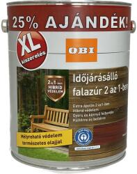 OBI Időjárásálló falazúr 2 az 1-ben Mahagóni 5 l (7504657016004605000)