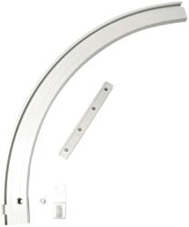 Gardinia balos körív függönysínhez 1 pályás fehér (31440)