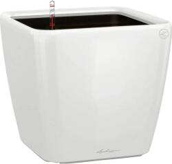 Lechuza Quadro Premium LS kaspó 22 cm x 22 cm x 21 cm fehér magasfényű