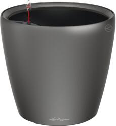 Lechuza Classico kaspó LS 21 antracit-metál 21 cm átmérő