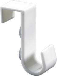  Hettich ajtóra szerelhető akasztó műanyag fehér 70 mm x 22 mm x 50 mm (9112706)