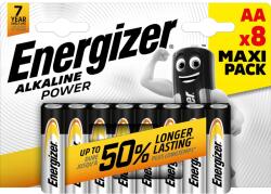Energizer elem alkáli Power mignon AA 8 db