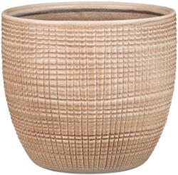 Scheurich 866 kaspó átmérője 14 cm bézs (58636)