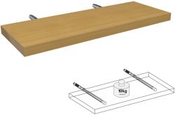  Lebegő polc bükk 50 cm x 18 cm x 2, 5 cm