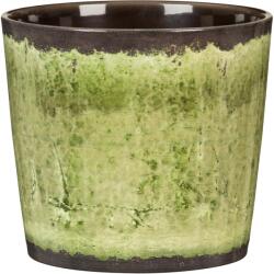 Scheurich 870 kaspó 13 cm x 12 cm Meadow Glaze