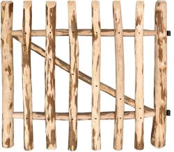 Floraworld kerti léckerítés kapu 90 cm x 100 cm mogyoró