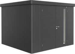 Biohort Neo szerszámos ház kétszárnyú ajtó 3C sötétszürke-metál
