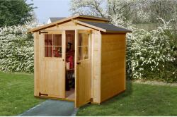 WEKA 323 fa kerti ház 1. méret világos tölgy 2, 93 nm