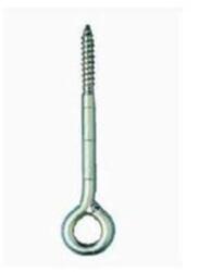  Szemescsavar hegesztett 6 mm x 70/80 mm + tipli univerzális sima 10 mm x 57 mm (3907232)