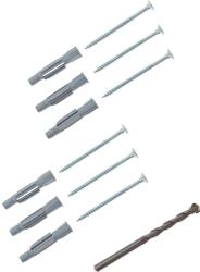 LUX-TOOLS LUX sárgaréz terpesztődübel 10 mm x 32 mm 6 darab (485329)