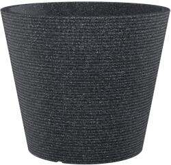 Scheurich Cana virágtartó 28, 5 cm fekete gránit (60291)