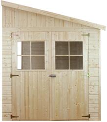 Timbela M339 falhoz építhető fa kerti ház oldalfal nélkül padló nélkül