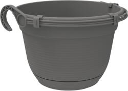 Florus Ebertsankey Original függő virágkosár mérete 26 cm x 18 cm antracit (1004319)