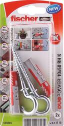Fischer Dübel körkampóval 10 mm x 50 mm Duopower (535004)