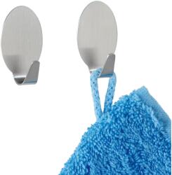 WENKO Strip-it maxi akasztó matt rozsdamentes acél 2 darabos készlet (4477012100)