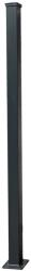  Alumínium oszlop talplemezzel ellátott dekor-kerítéshez 7, 6 cm x 190 cm antracit