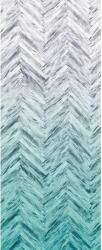 Komar vlies fotótapéta Herringbone Mint Panel 100 cm x 250 cm