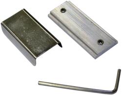 Schöner Wohnen sínösszekötő Emilia alumínium függönysín-szetthez nemesacél