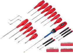  Csavarhúzókészlet, 55 darabos (870125)