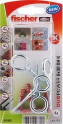 Fischer Dübel szemes csavarral 6 mm x 30 mm Duopower (535005)