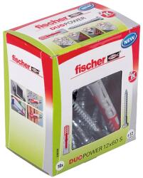 Fischer dübel DuoPower átmérő 12 mm x 60 mm S LD csavarokkal (538258)