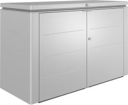 Biohort kerti tárolódoboz HighBoard 200 ezüstmetál 200 x 84 x 127 cm (72025)