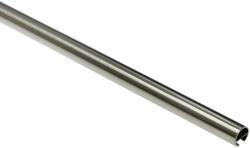 Gardinia belül futó függönyrúd 1 Memphis 1, 6 cm x 120 cm nemesacél